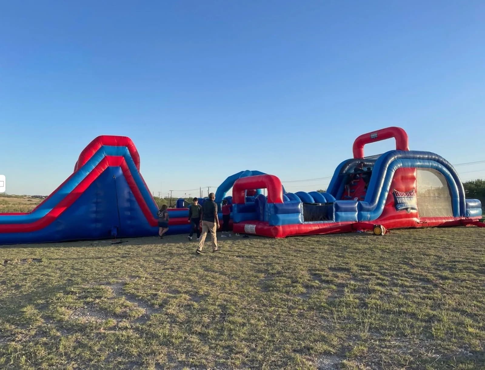 Customer Review Obstacle Course Rugged Warriors Texas Rental Setup in Field