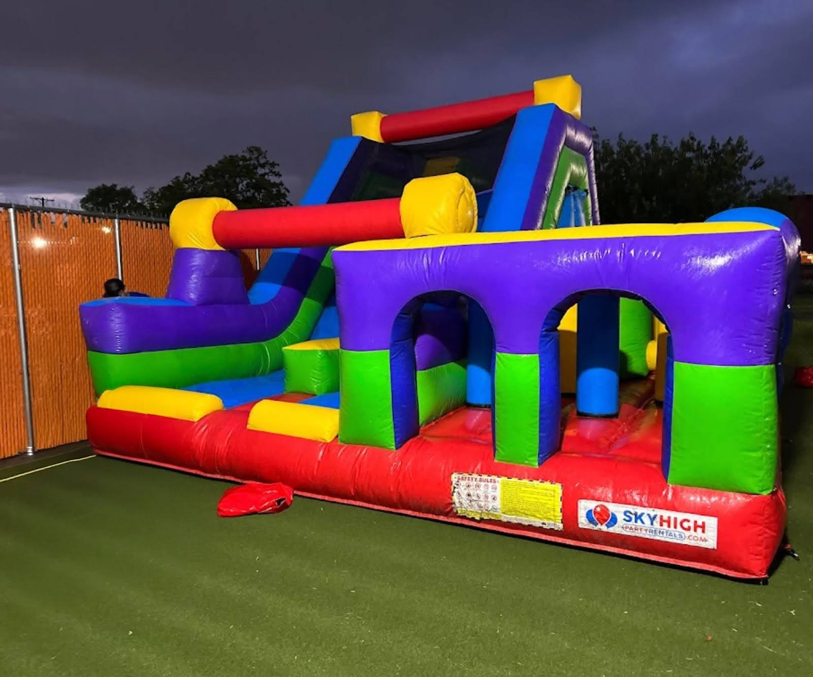 Radical Obstacle Setup for Americom Marketing event.