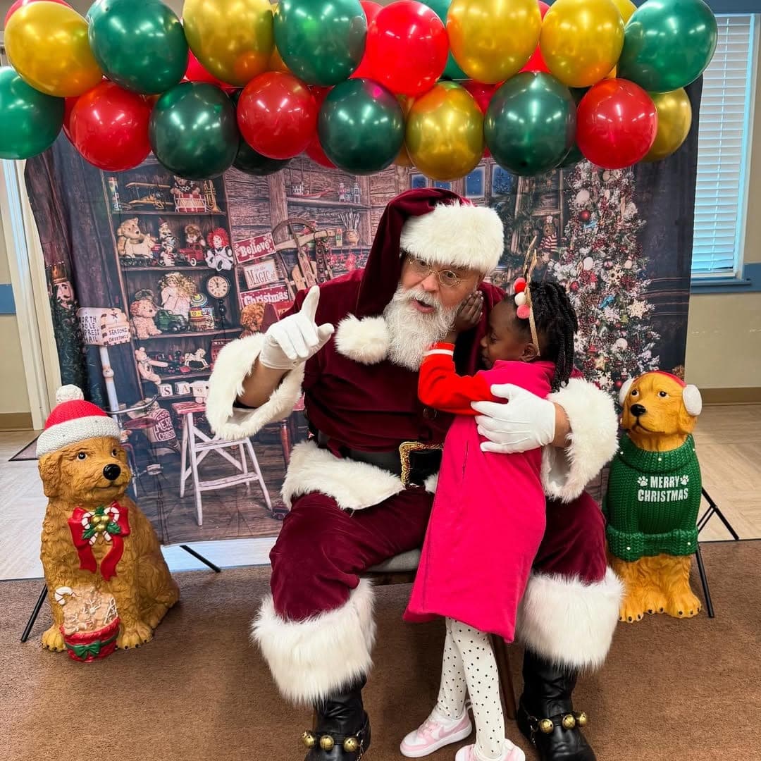 Santa Bounce House Party