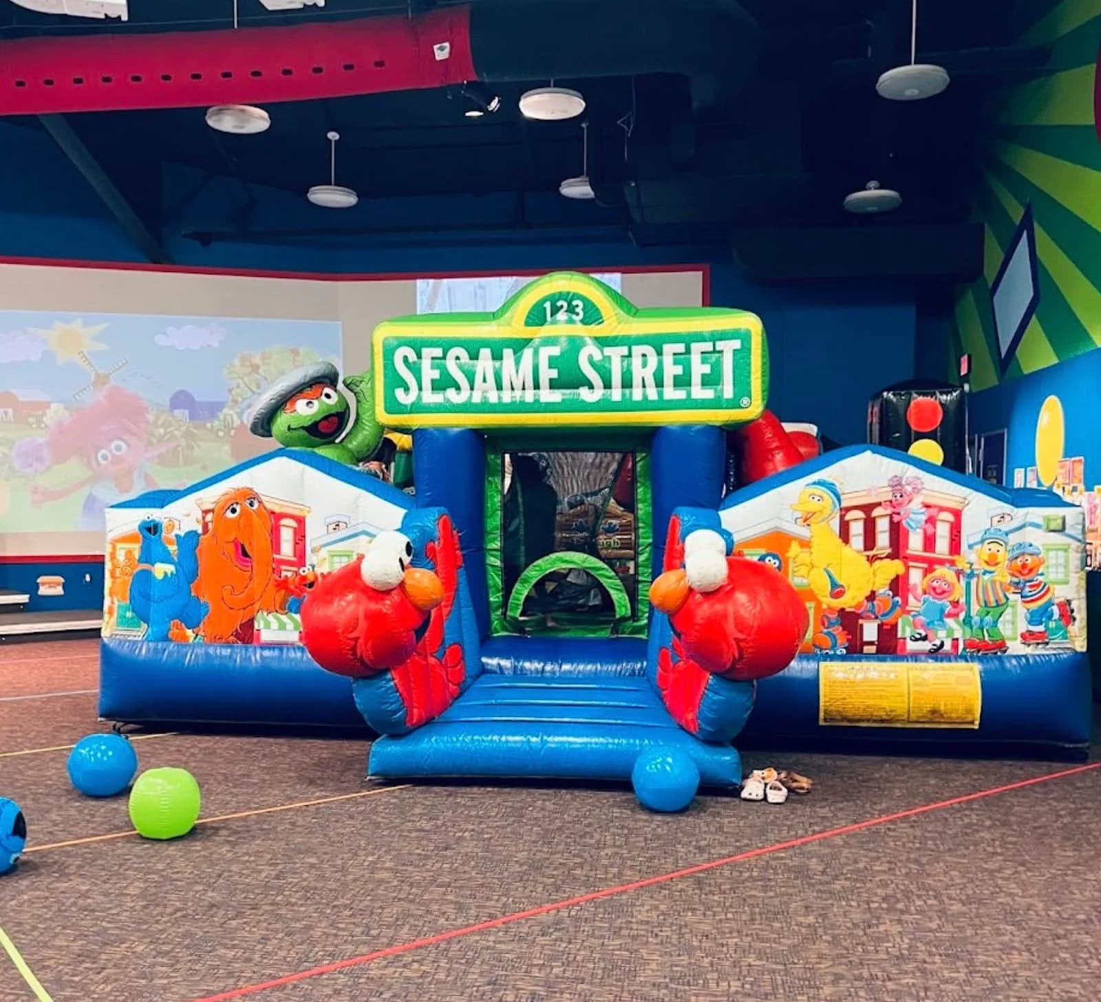 Sesame Street Bounce House Customer Review on Google