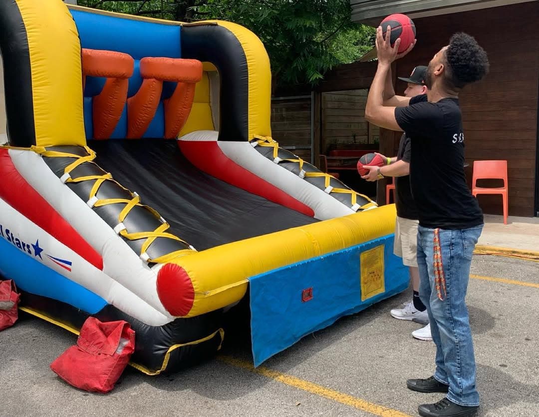 Siphon Coffee rents Mini Basketball Shootout