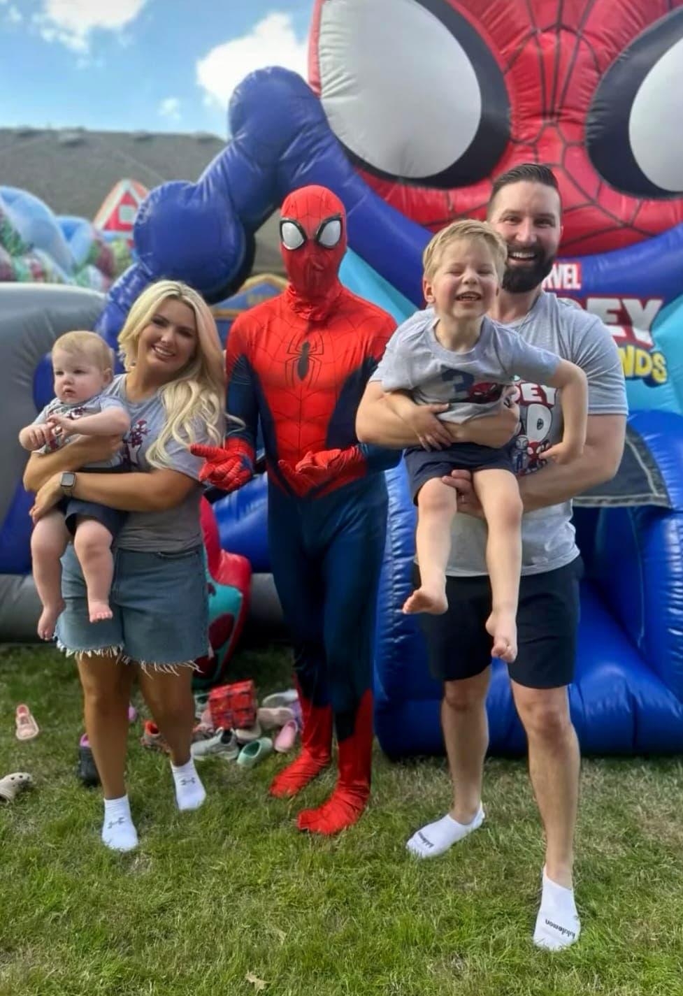 Kids Spider Man Bounce House Kids Party New Braunfels, TX