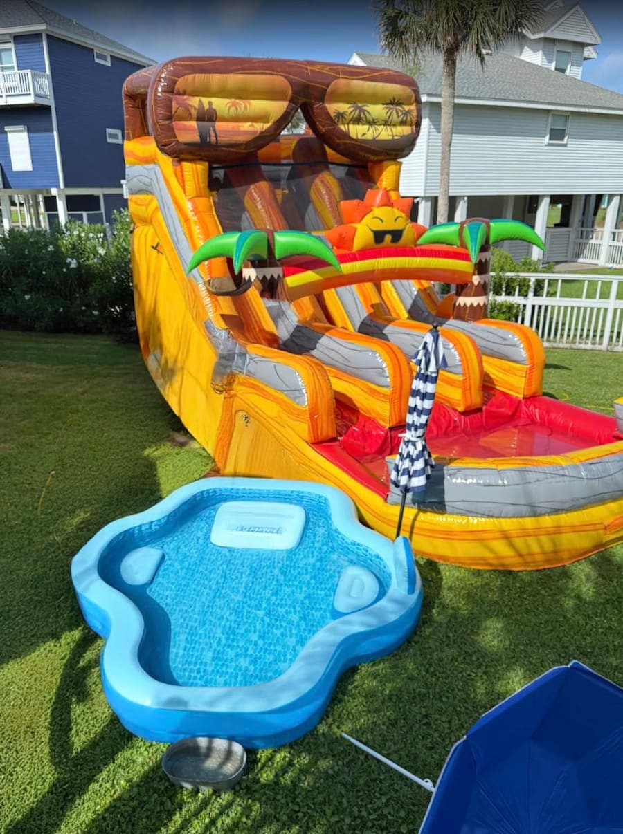 Sunny Shades Wet Slide