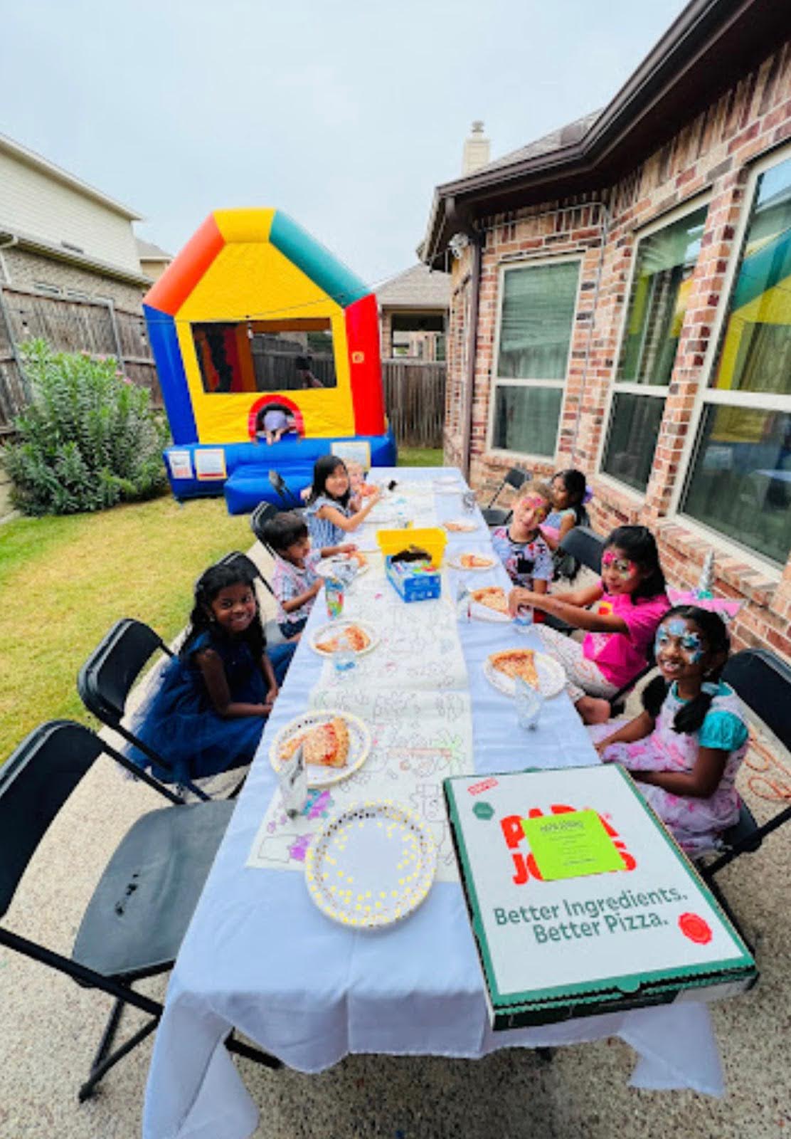 Table and Chair Rental with Tiny Funhouse Kids Painting