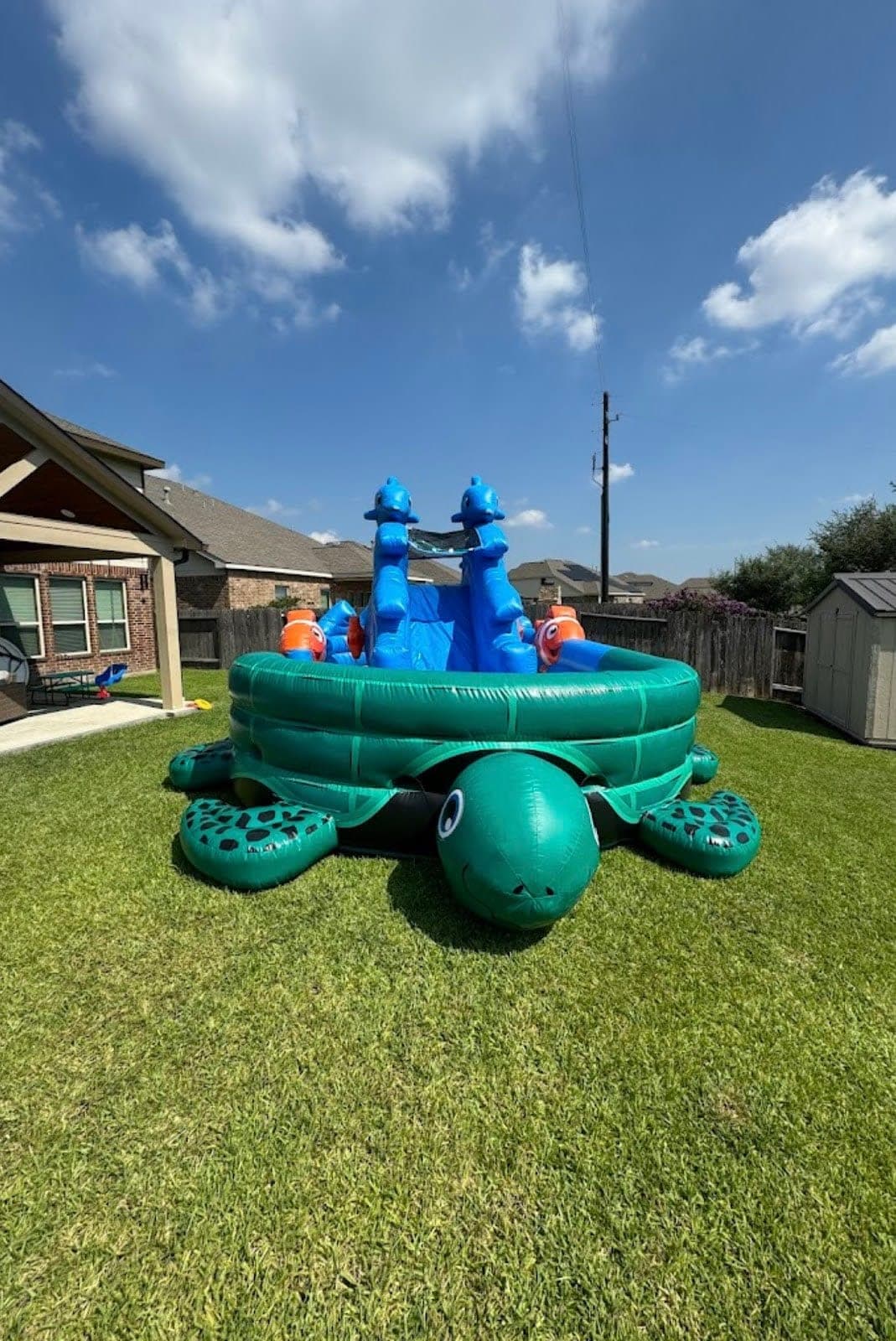 Turtle Beach Water Slide Party