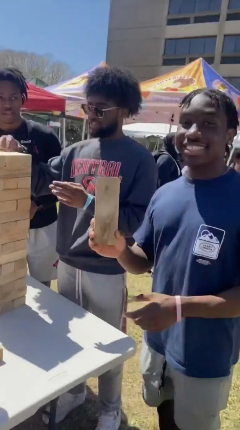 Wolff Center for Entrepreneurship UH festival rents carnival games from Sky High Party Rentals