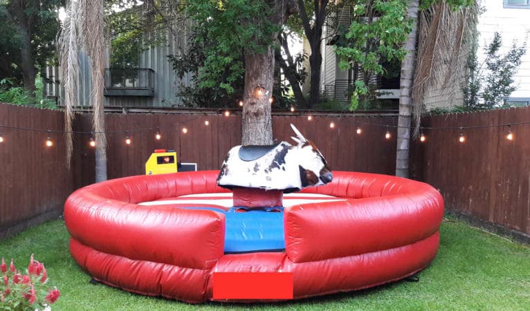 Party Rentals Inflatable Bull Ride Rental Near Me DFW, TX