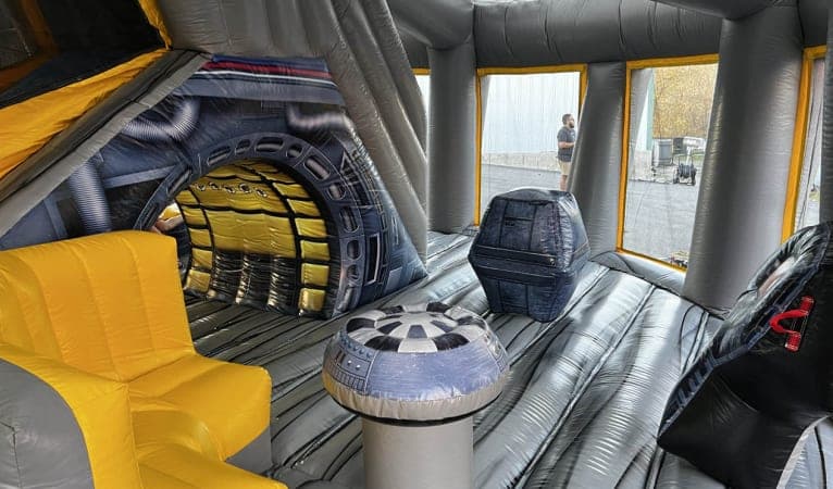 Millennium Falcon Bounce House Houston Sky High Party Rentals