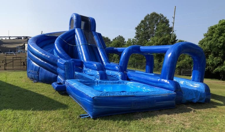 Austin & San Antonio Ocean Helix Water Slide | Sky High Party Rentals