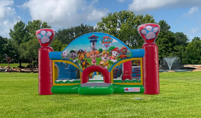 Austin San Antonio, TX Paw Patrol Bounce House Sky High Party