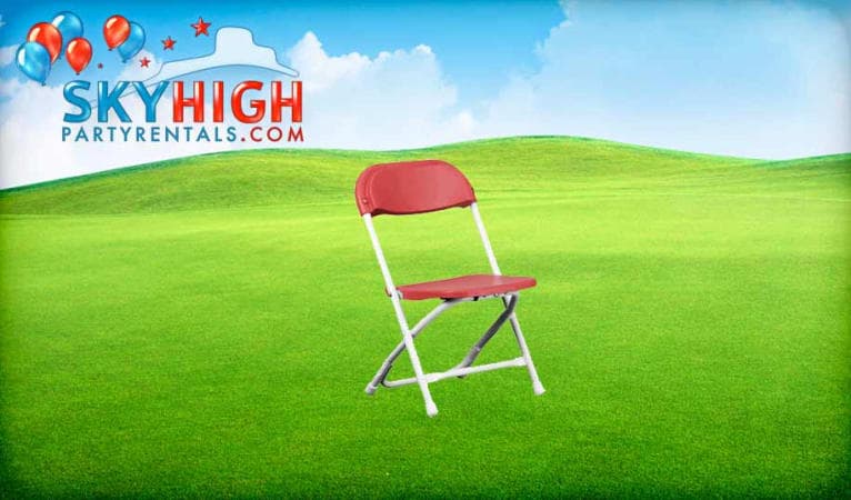 USA Red Kids Chair Rentals Sky High Party Rentals