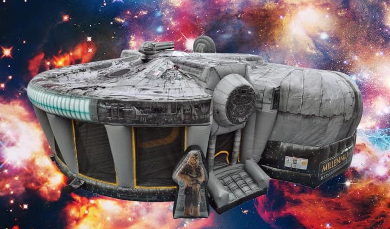 Millennium Falcon Bounce House Inflatables Sky High Party Rentals