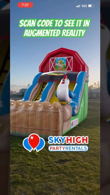 SkyHigh party rentals product featured video