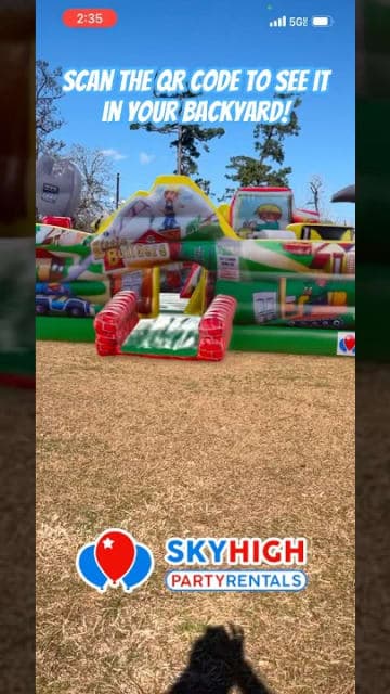 SkyHigh party rentals product featured video