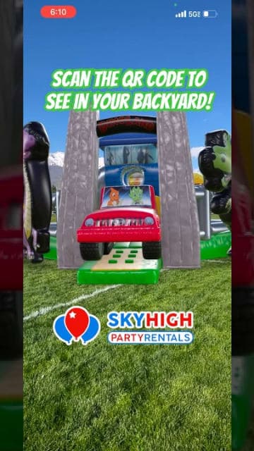 SkyHigh party rentals product featured video