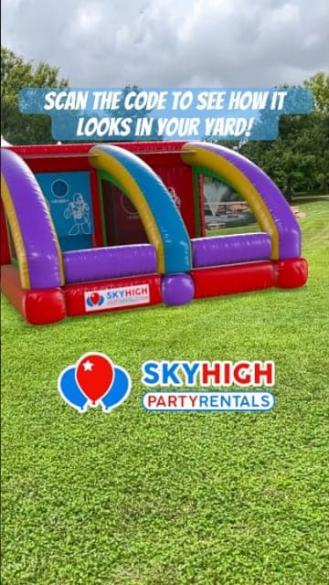 SkyHigh party rentals product featured video