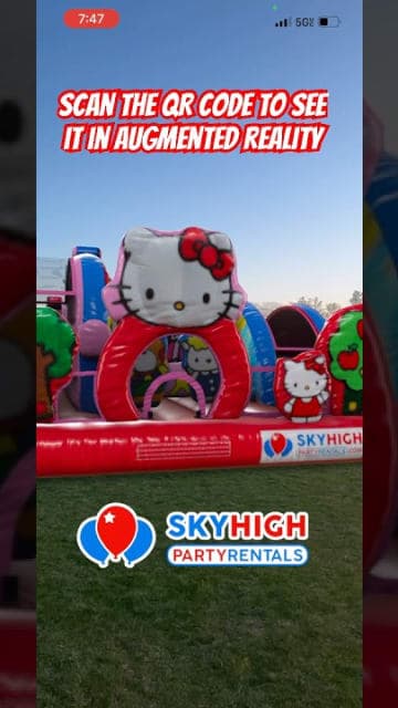 SkyHigh party rentals product featured video