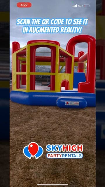 SkyHigh party rentals product featured video