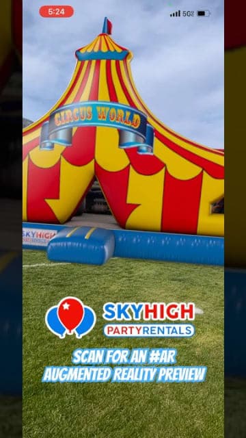 SkyHigh party rentals product featured video