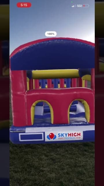 SkyHigh party rentals product featured video