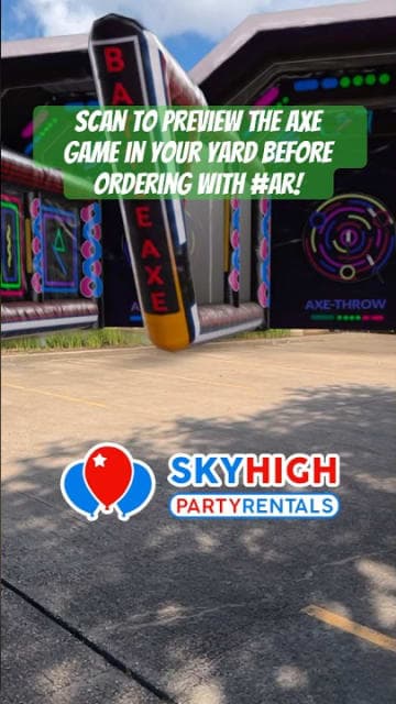 SkyHigh party rentals product featured video