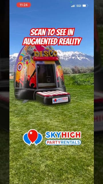 SkyHigh party rentals product featured video