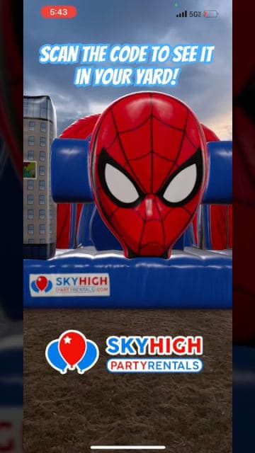 SkyHigh party rentals product featured video