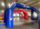 Red Inflatable Race Track Arch Rental | Sky High Party Rentals