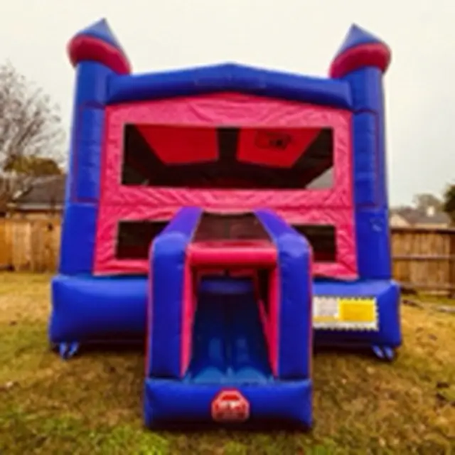 Pink Castle set up in La Porte, TX